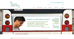 Desktop Screenshot of busstopbiblestudies.com